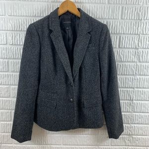 Banana Republic Factory Wool Twill Blazer 6